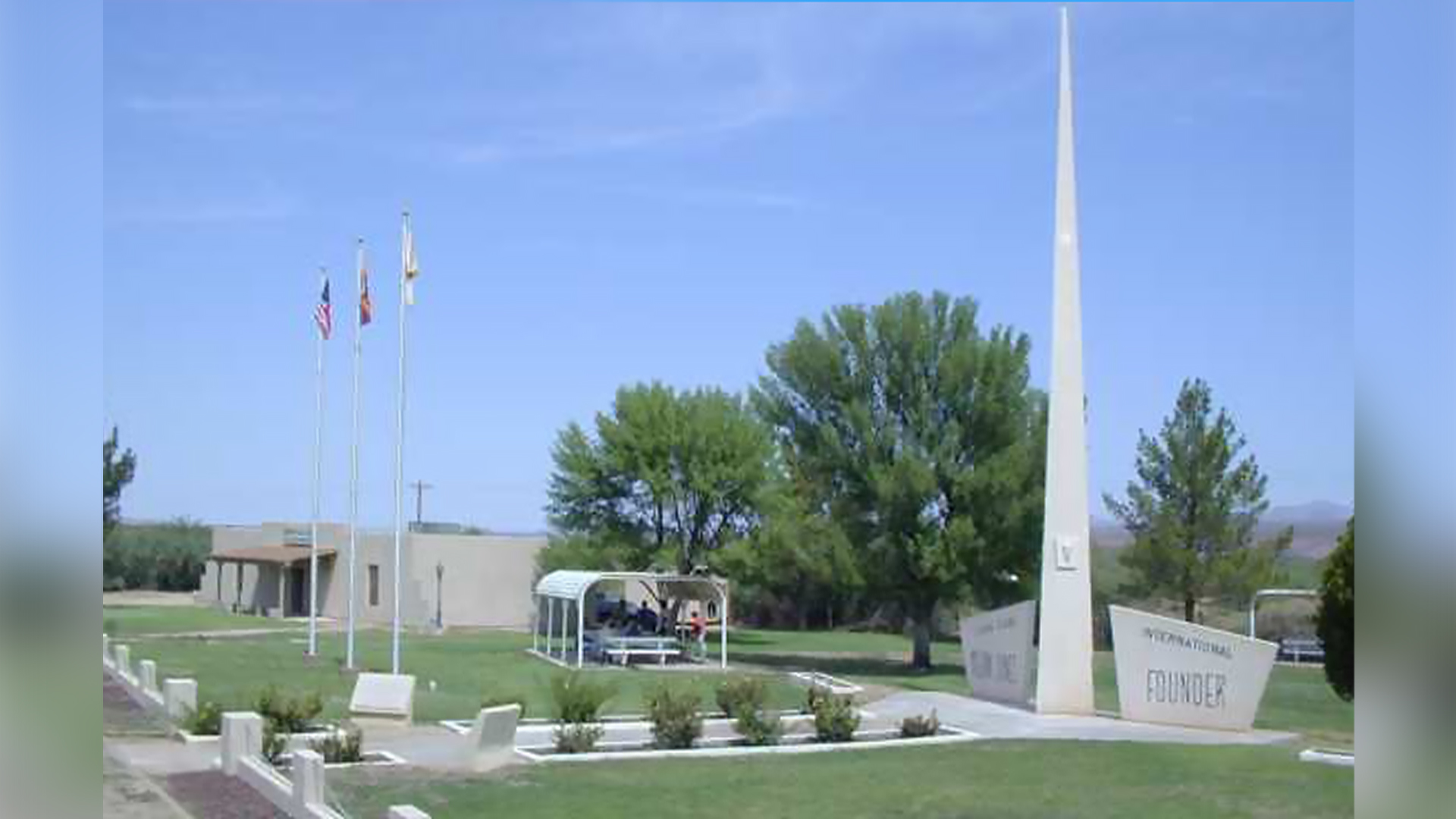 Memorial and grounds